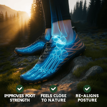 BareForm Pro – Unisex Barefoot Hiking Shoes for Natural Alignment & Pain Relief
