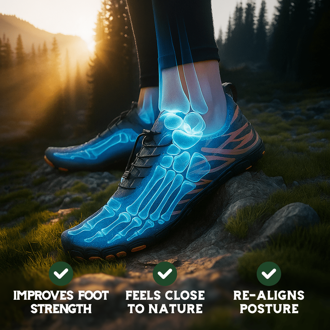 BareForm Pro – Unisex Barefoot Hiking Shoes for Pain-Free Comfort