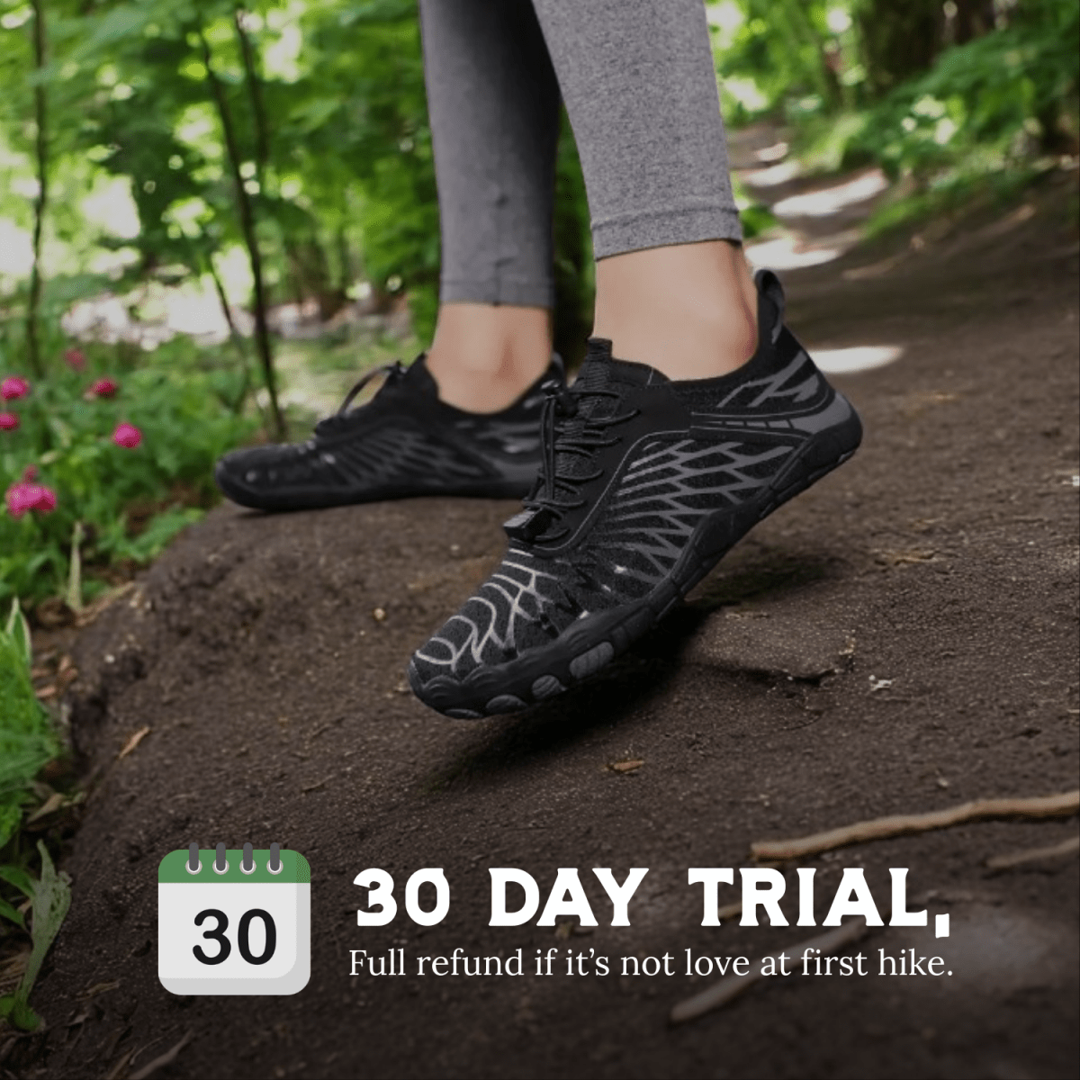 BareForm Pro – Unisex Barefoot Hiking Shoes for Pain-Free Comfort