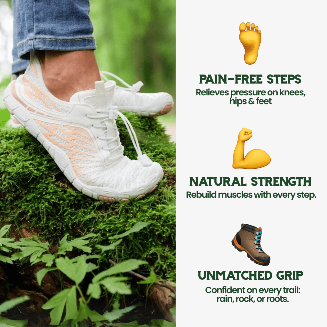 BareForm Pro – Unisex Barefoot Hiking Shoes for Pain-Free Comfort