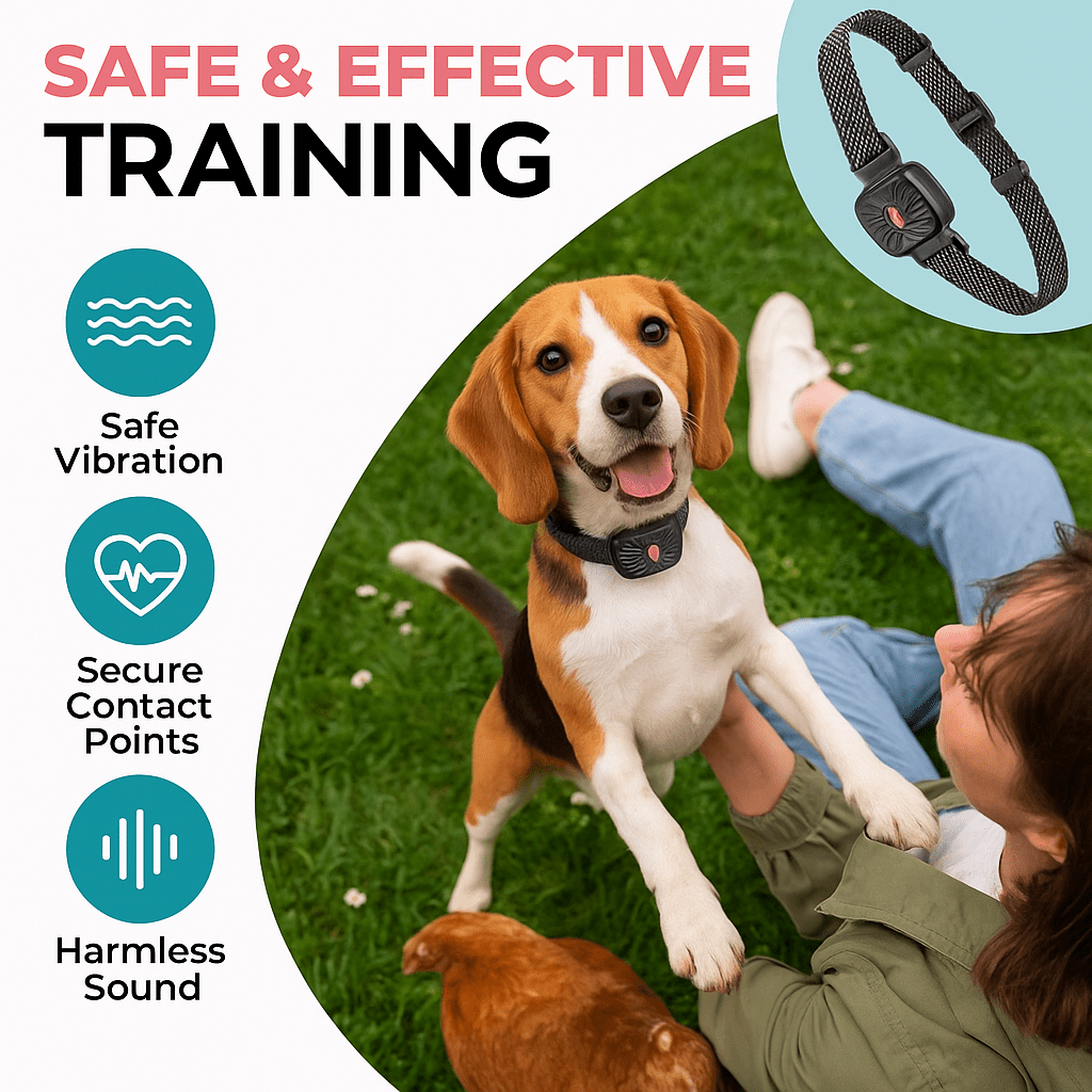 BARKWISE MINI – účinný obojok proti štekaniu pre malé psy