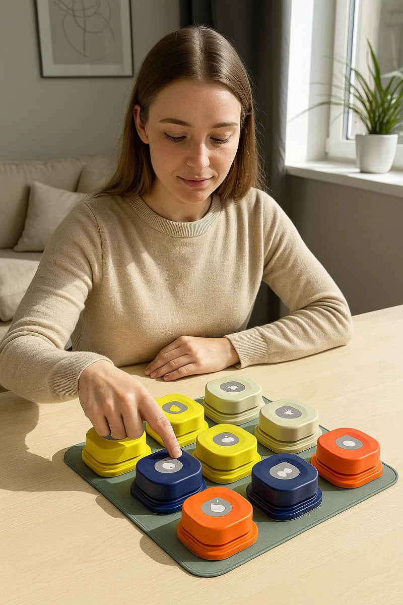 BARKTALK – Pulsanti Vocali Interattivi per la Comunicazione e l'Addestramento del Cane