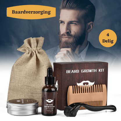  Bartboost beard growth set with micronal technology, beard oil and care products for healthy skin-4