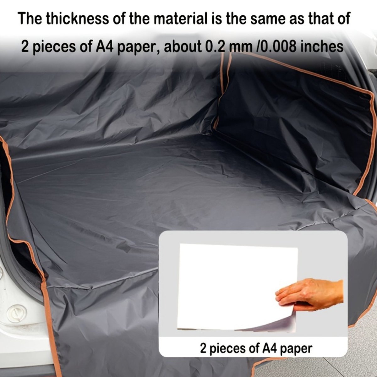 BASTIEN Comfort – Copertura Impermeabile per Seggiolino Auto per Cani