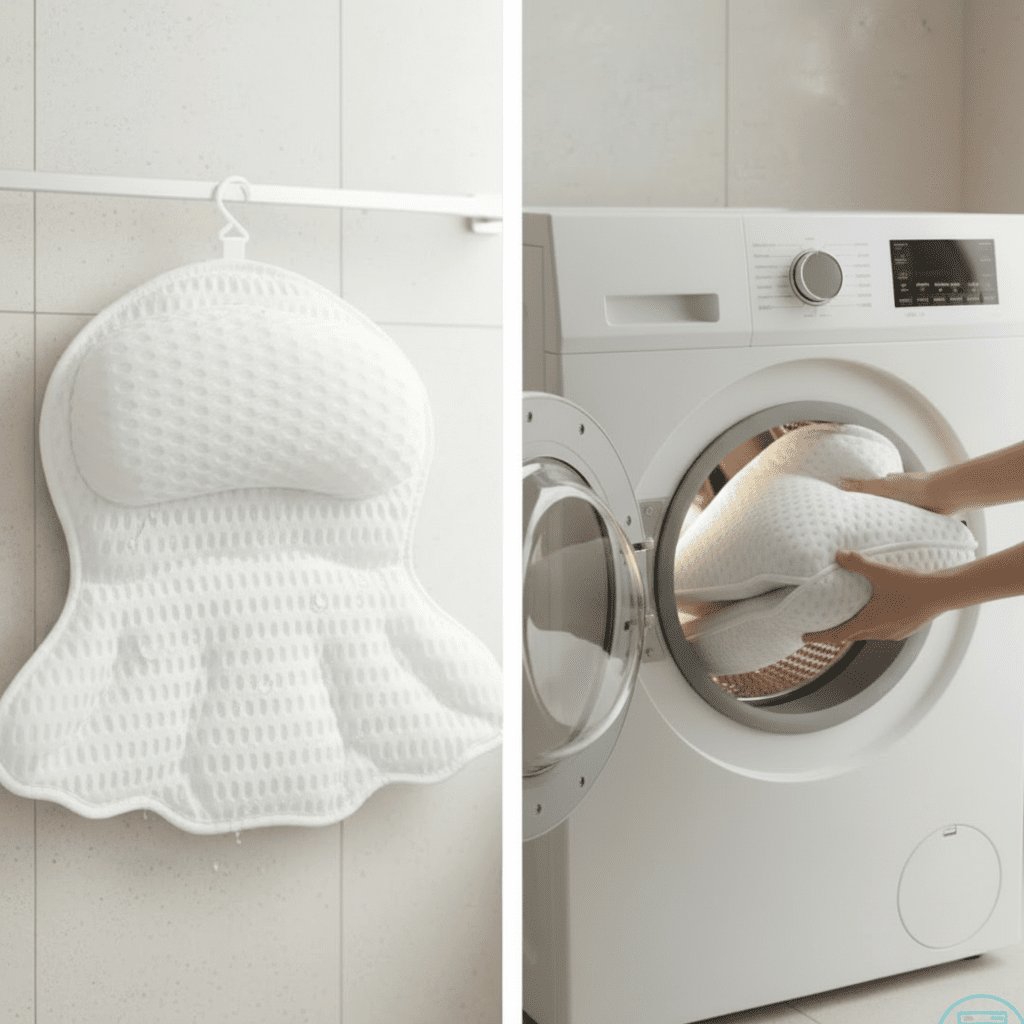 BathCloud 4D Bath Cushion - Ergonomic Neck & Back Support for Ultimate Relaxation 4