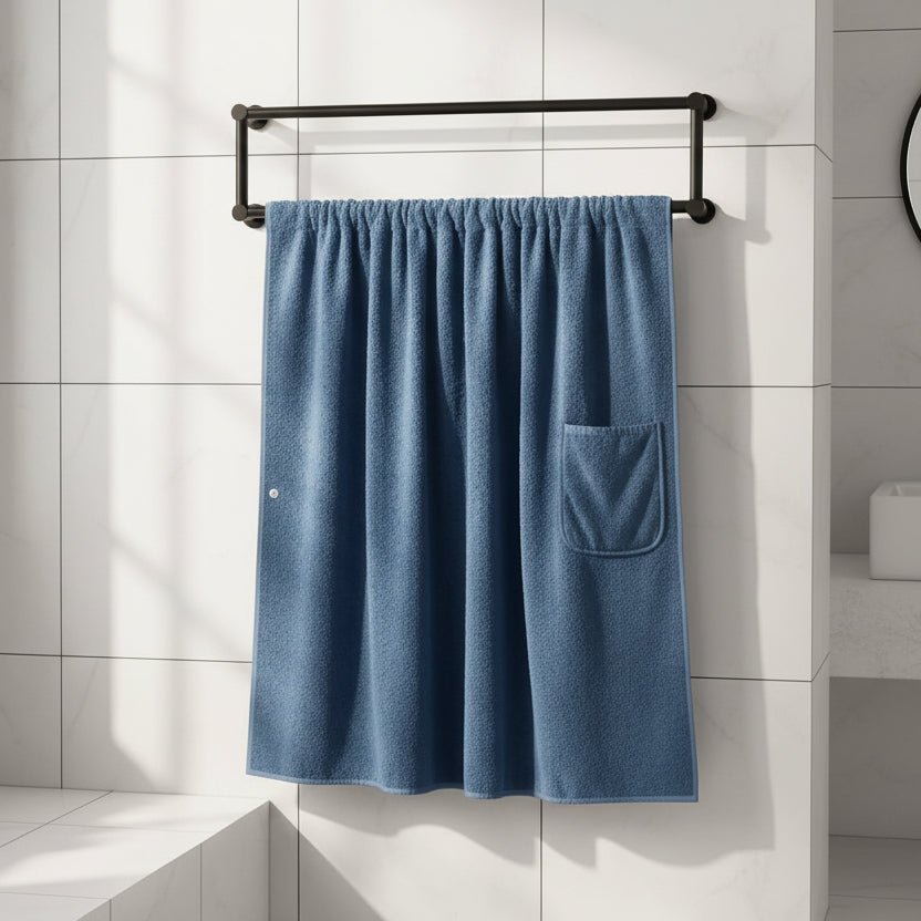 URBANSPA – Plus Size Men's Bath Skirt Towel Soft, Absorbent & Comfortable for Home, Travel, Spa & Beach 0