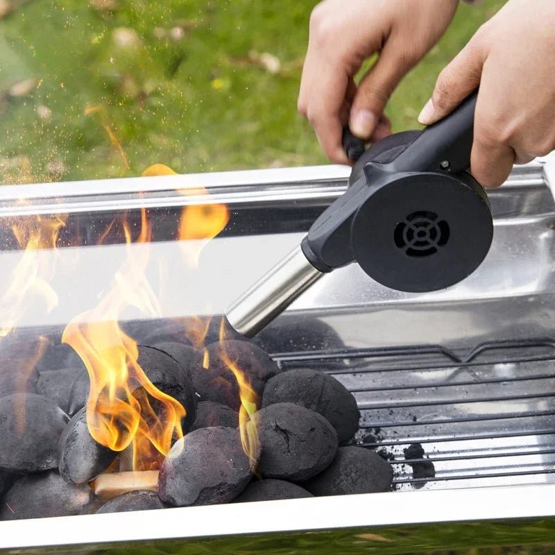 BBQ BREEZE – Hand Operated Fan for Effortless Grilling