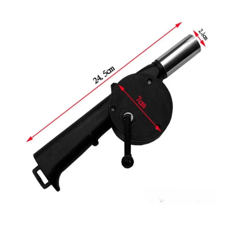 BBQ BREEZE – Hand Operated Fan for Effortless Grilling