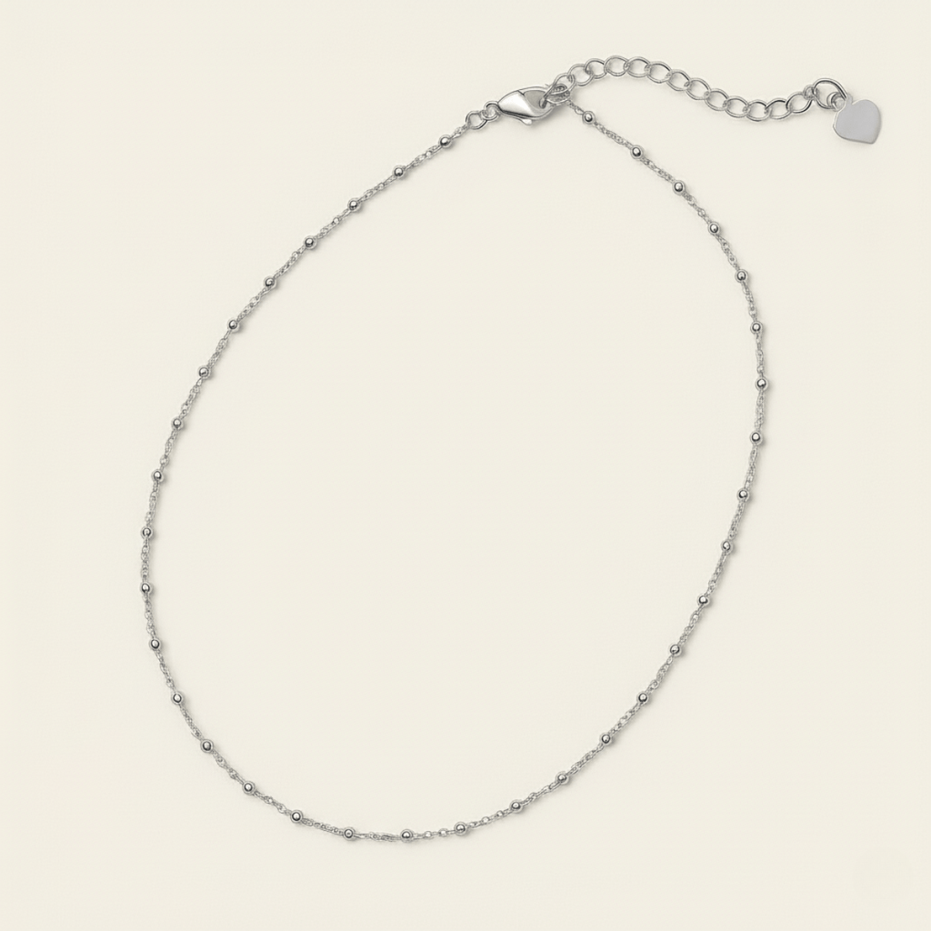 Vergulde Kust Zilver Goud Kralen Ketting