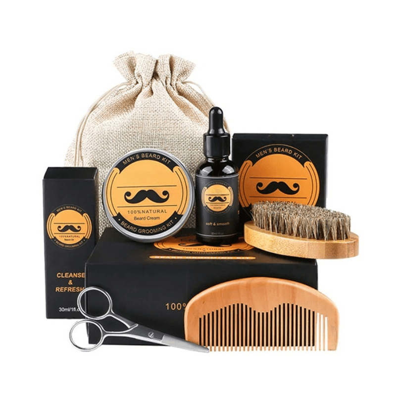 KIT BEARVITA – Ensemble complet pour la croissance et le soin de la barbe