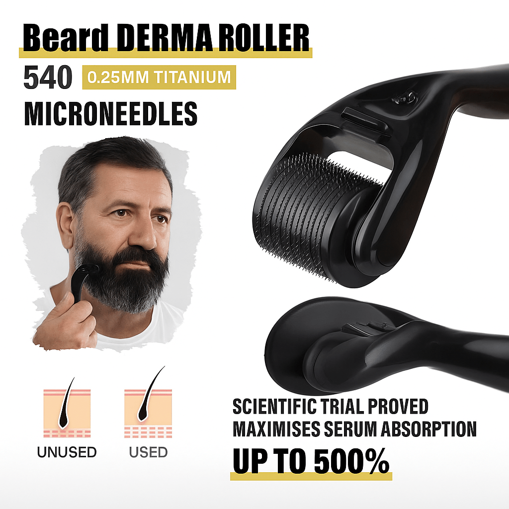 KIT BEARVITA – Ensemble complet pour la croissance et le soin de la barbe