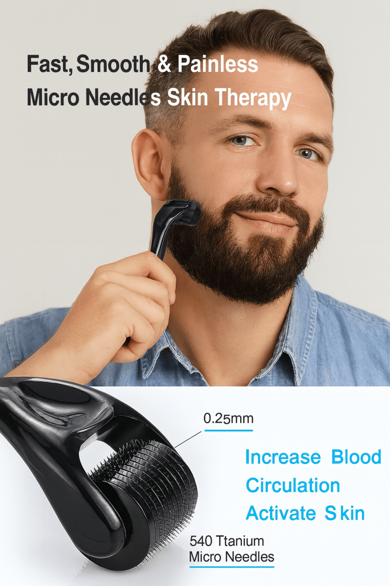 KIT BEARVITA – Ensemble complet pour la croissance et le soin de la barbe