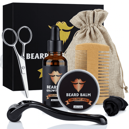 KIT BEARVITA – Ensemble complet pour la croissance et le soin de la barbe