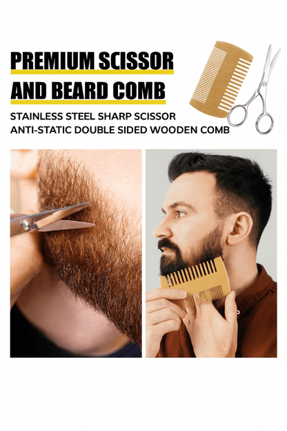 KIT BEARVITA – Ensemble complet pour la croissance et le soin de la barbe