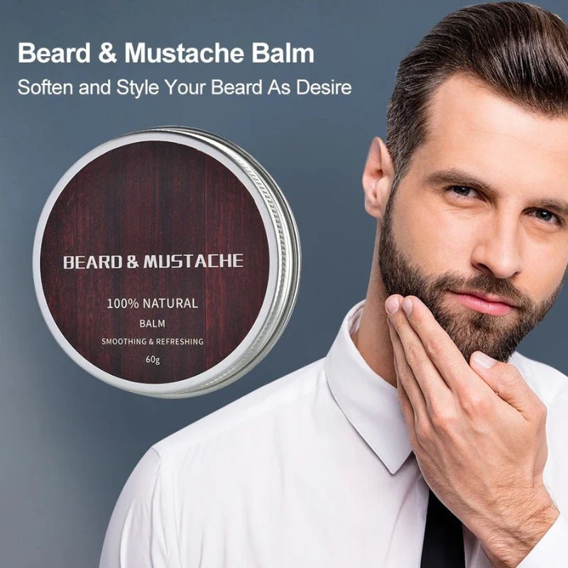 KIT BEARVITA – Ensemble complet pour la croissance et le soin de la barbe