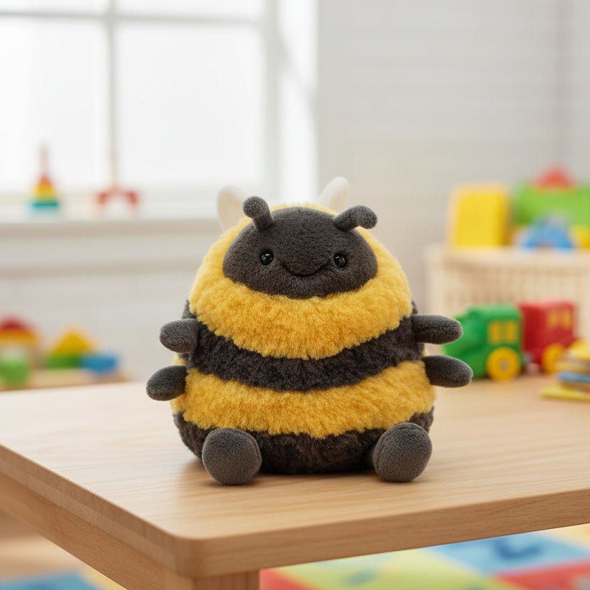 BEEBLISS – Super Soft Plush Bee Stuffed Animal Toy for Kids 0