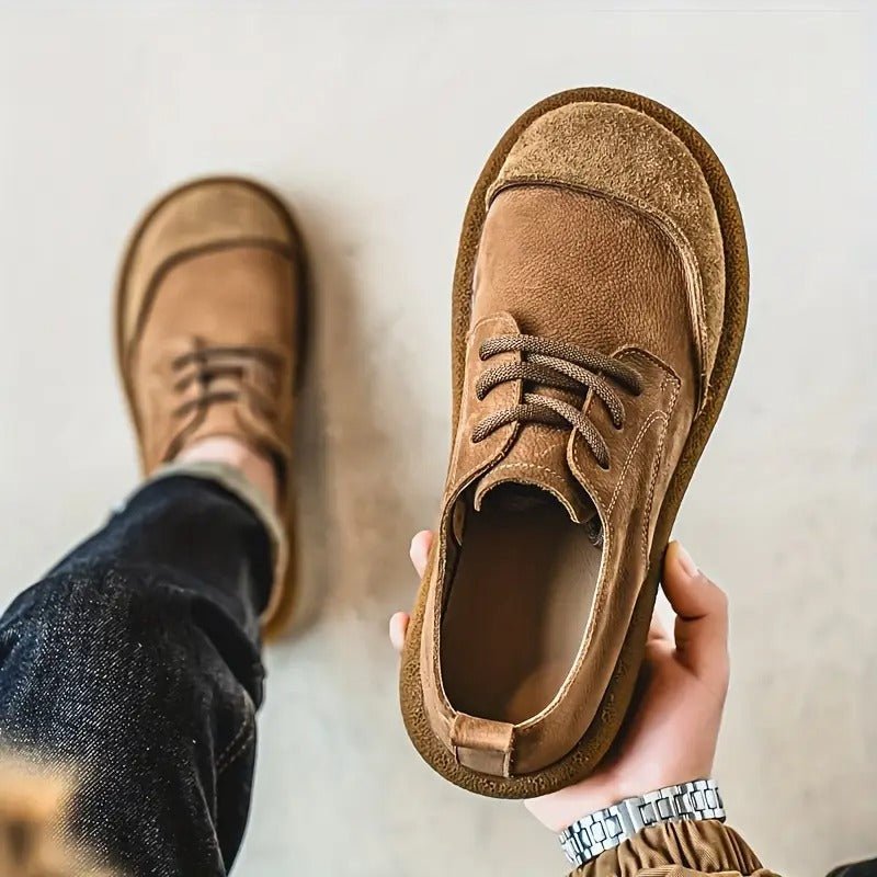 Valier - Handcrafted Men's Orthopedic Shoes in Genuine Leather Comfort 8