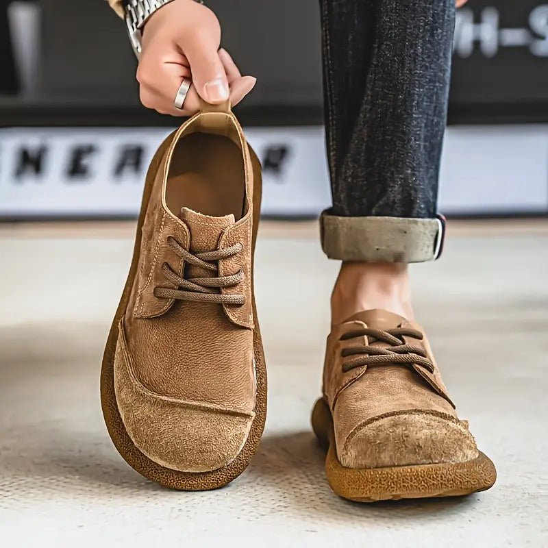 Valier - Handcrafted Men's Orthopedic Shoes in Genuine Leather Comfort 7