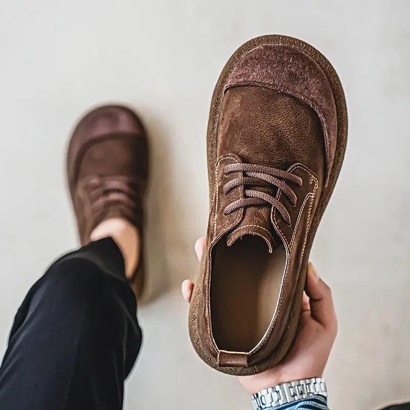 Valier - Handcrafted Men's Orthopedic Shoes in Genuine Leather Comfort 2
