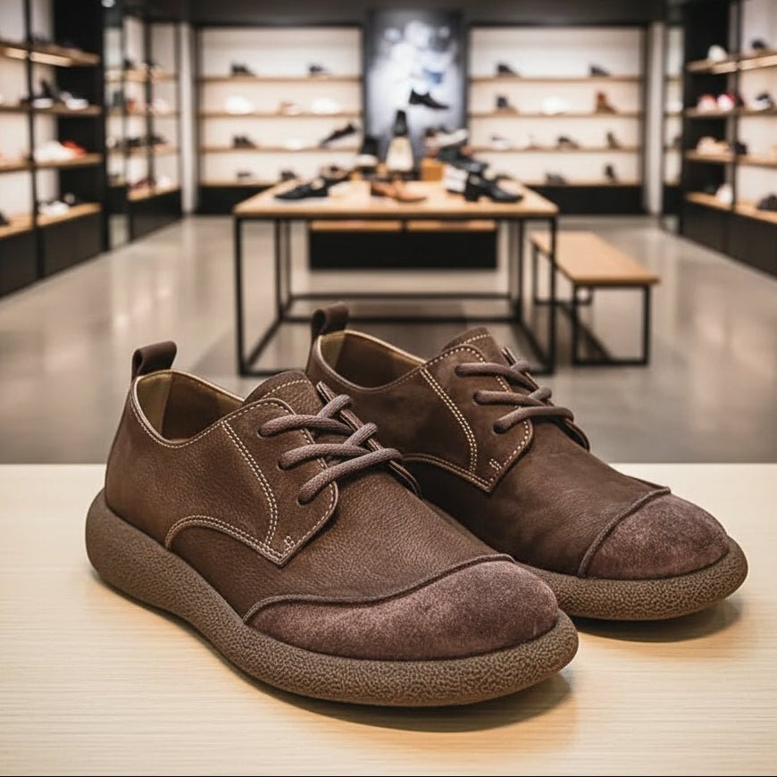 Valier - Handcrafted Men's Orthopedic Shoes in Genuine Leather Comfort 9