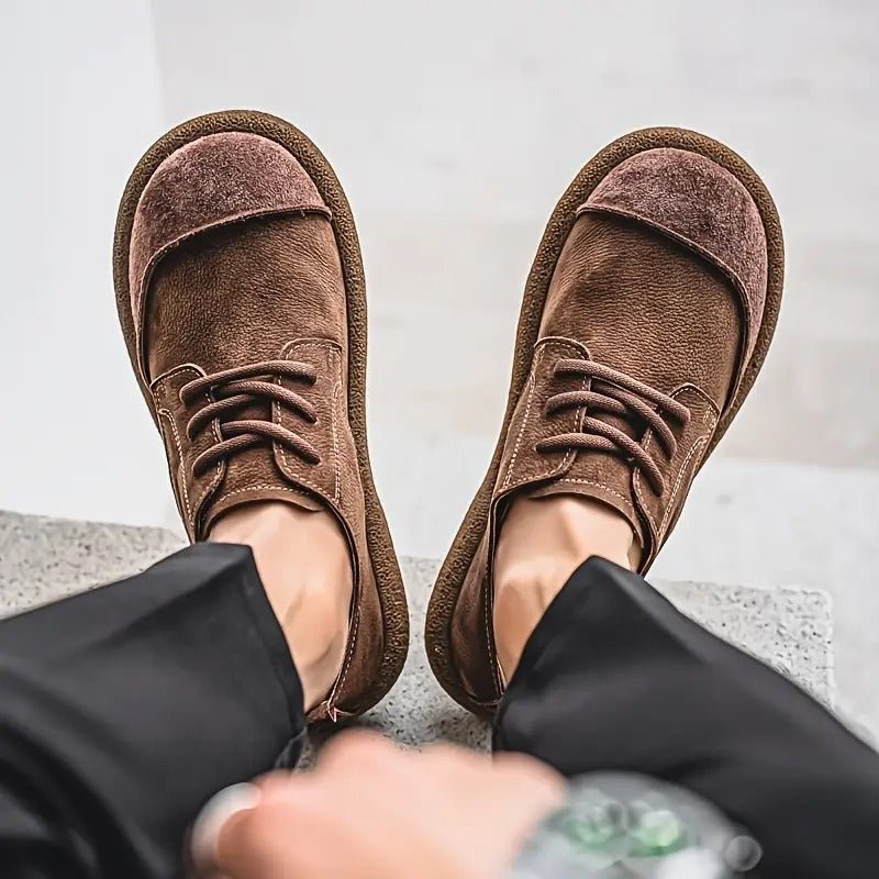 Valier - Handcrafted Men's Orthopedic Shoes in Genuine Leather Comfort 3