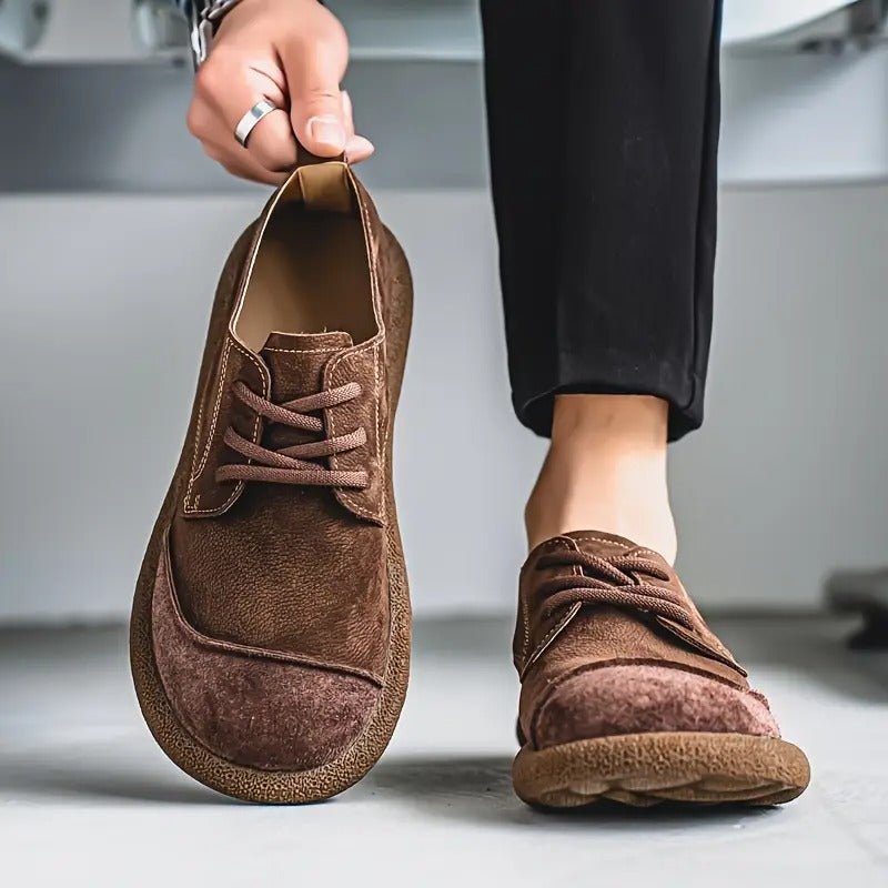 Valier - Handcrafted Men's Orthopedic Shoes in Genuine Leather Comfort 1