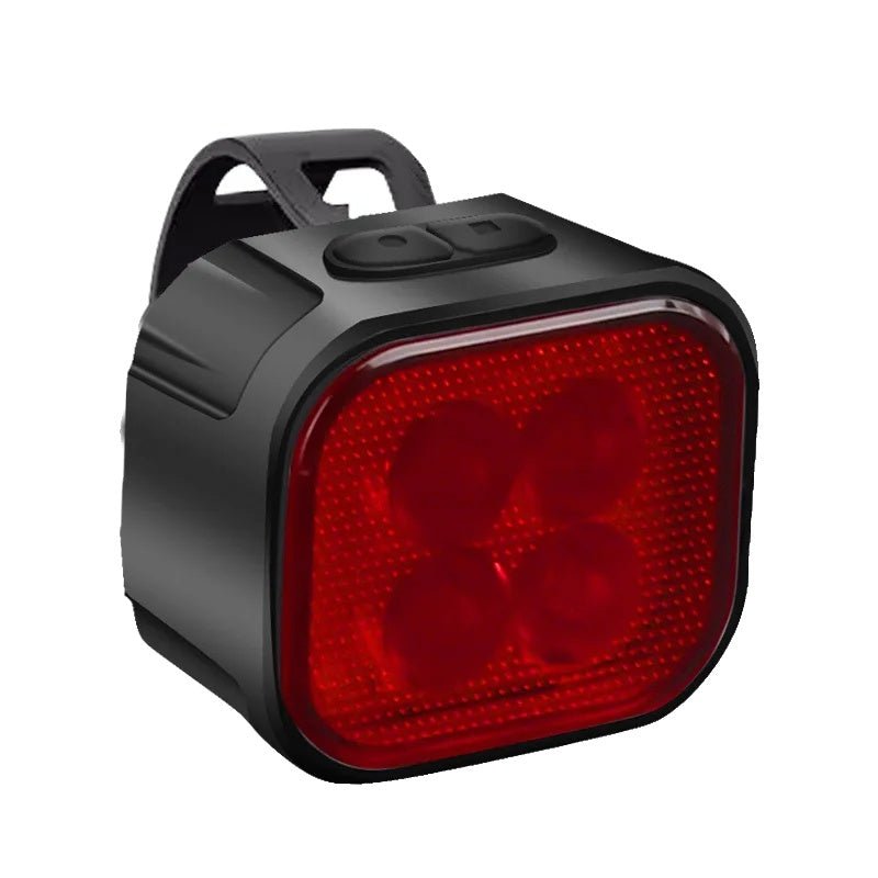 BikeBeam - Set di luci per bicicletta ricaricabili per la massima visibilità e sicurezza