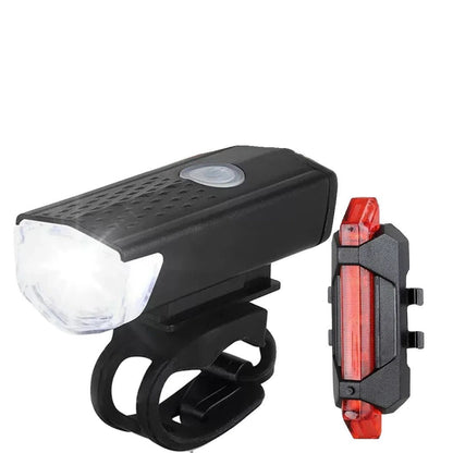 BikeBeam - Luce per bicicletta USB ricaricabile con luce posteriore per pedalate notturne sicure