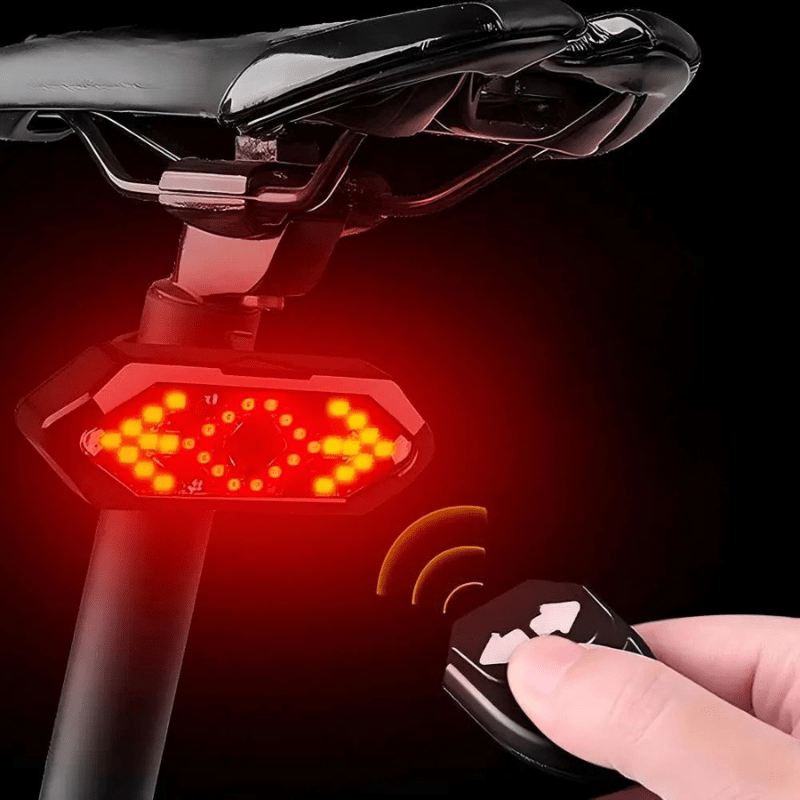 BikeGuard Light - Oplaadbaar fietsachterlicht met afstandsbediening & 32 LED's voor maximale veiligheid