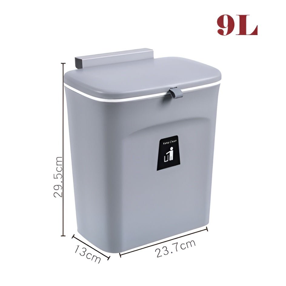 SMARTBIN – Compact Wall-Mounted Smart Lid Trash Can with Odor-Proof Dual Opening 6