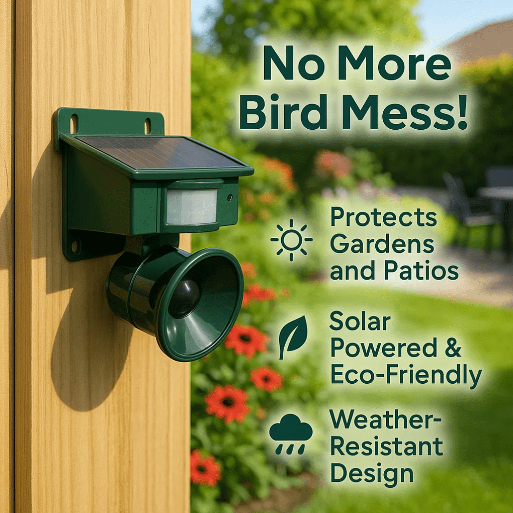 Birdguard Sensor - Motion detector bird defense device for effective protection 2