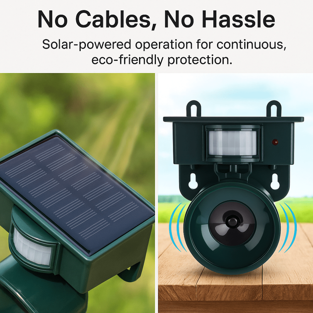 Birdguard Sensor - Motion detector bird defense device for effective protection 6