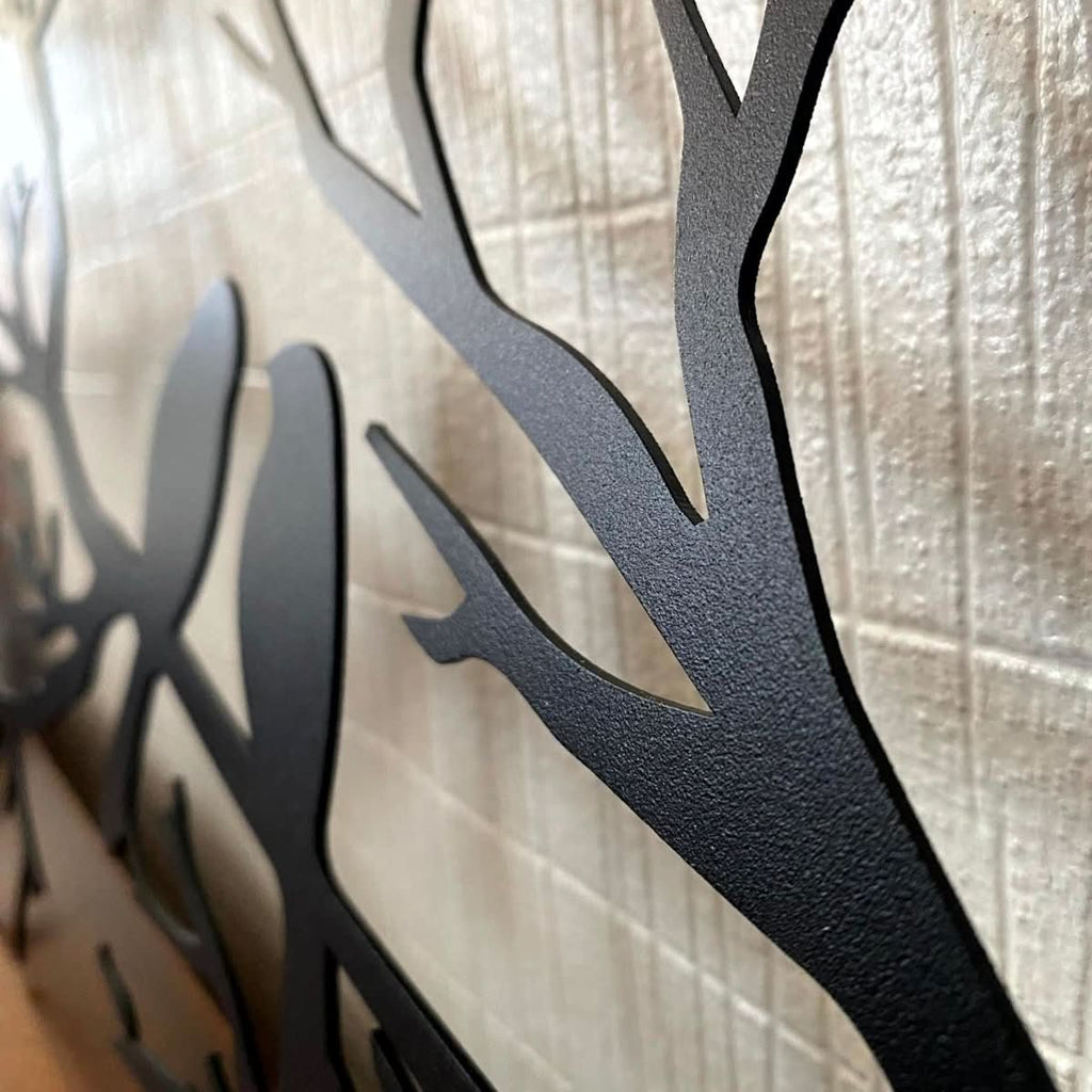 BIRDWING ART – Metallinen seinäkoriste linnuilla eleganttiin sisustukseen