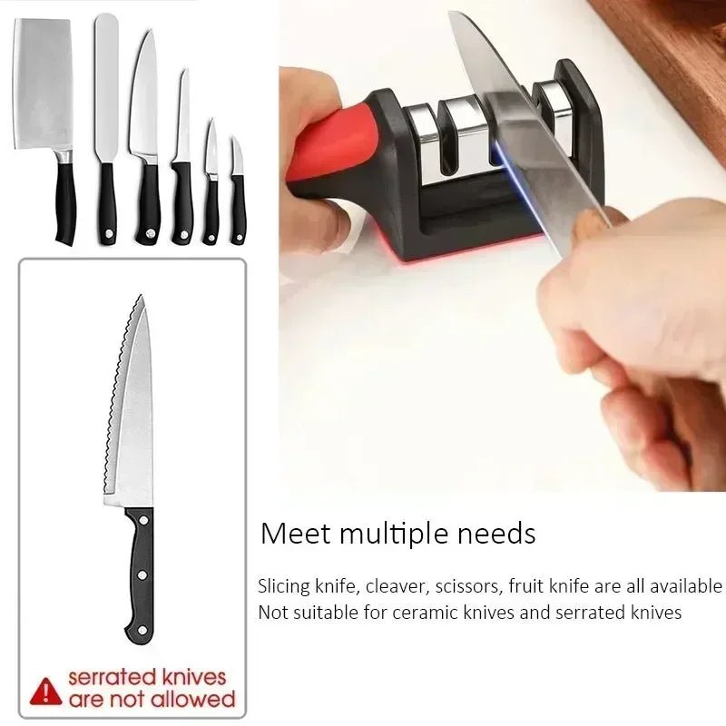 BLADESMART – Multi-Purpose Kitchen Tool for Honing, Sharpening, and Polishing 5