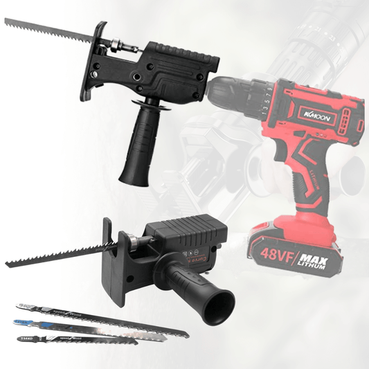 Drill Adapter for Recipro Saw Conversion – Versatile and Durable, Compatible with Most Electric Saws-1