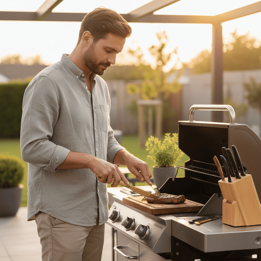Bladevera – Faca de Cozinha Premium, Faca de Chef em Aço Inoxidável de Alta Qualidade