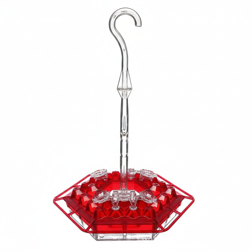 Ant Proof Hummingbird Feeder with 30 Feeding Ports and Easy Filling System 7