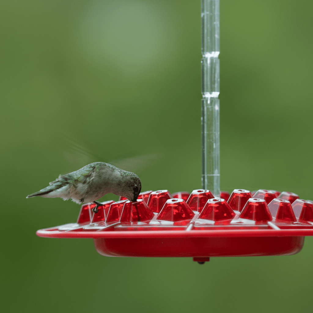 Ant Proof Hummingbird Feeder with 30 Feeding Ports and Easy Filling System 6