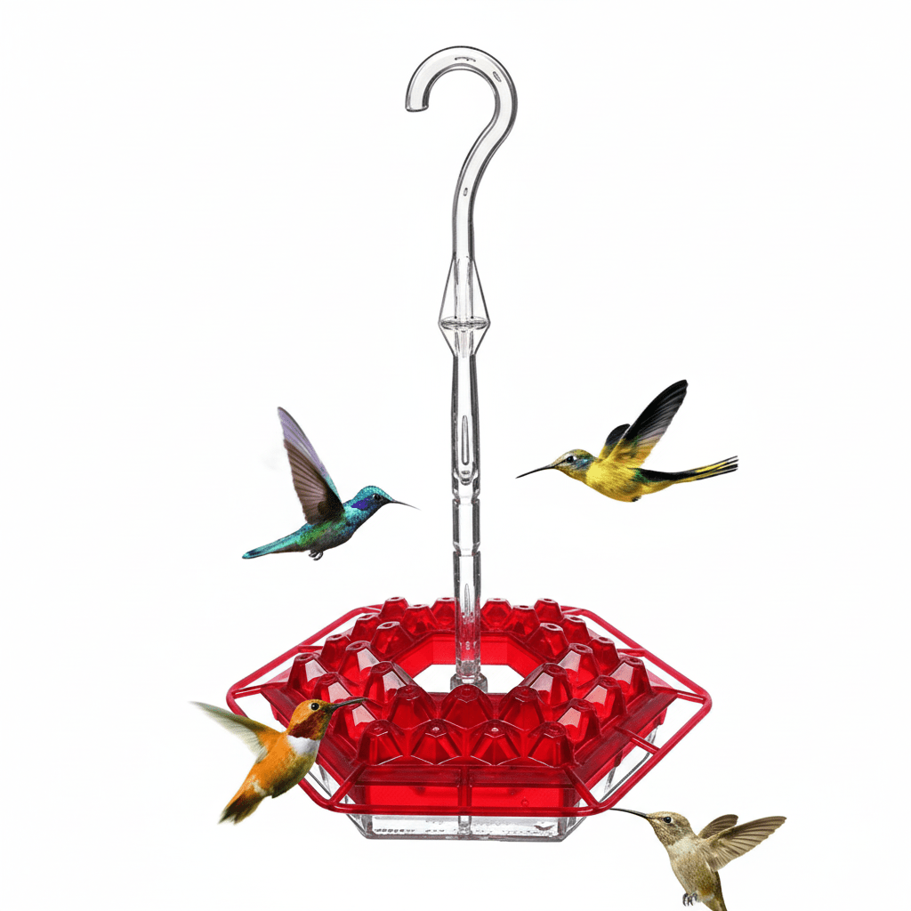 Ant Proof Hummingbird Feeder with 30 Feeding Ports and Easy Filling System 4