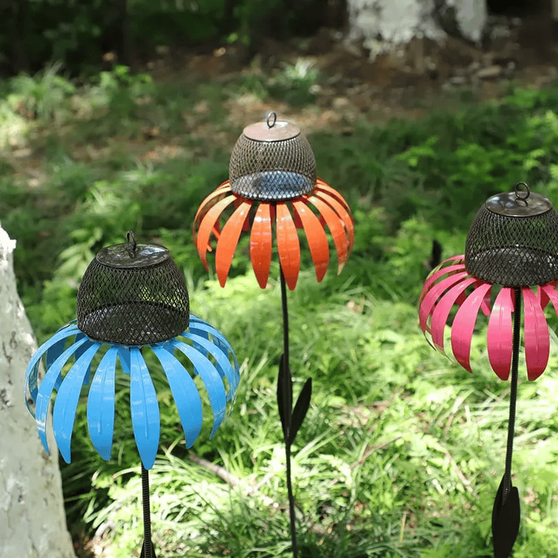 Florabird - Stylish Cone Flower Bird Feeder for Garden Birds, Eco-Friendly Design 3