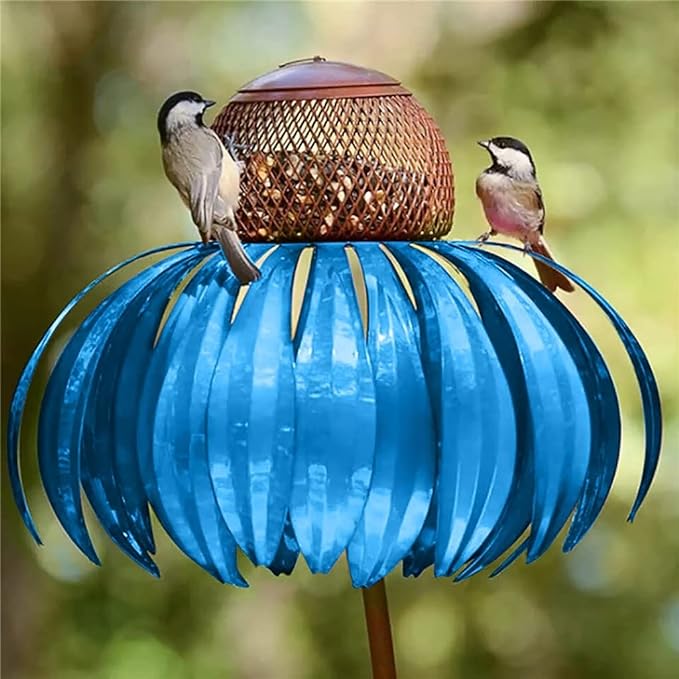 Florabird - Stylish Cone Flower Bird Feeder for Garden Birds, Eco-Friendly Design 6