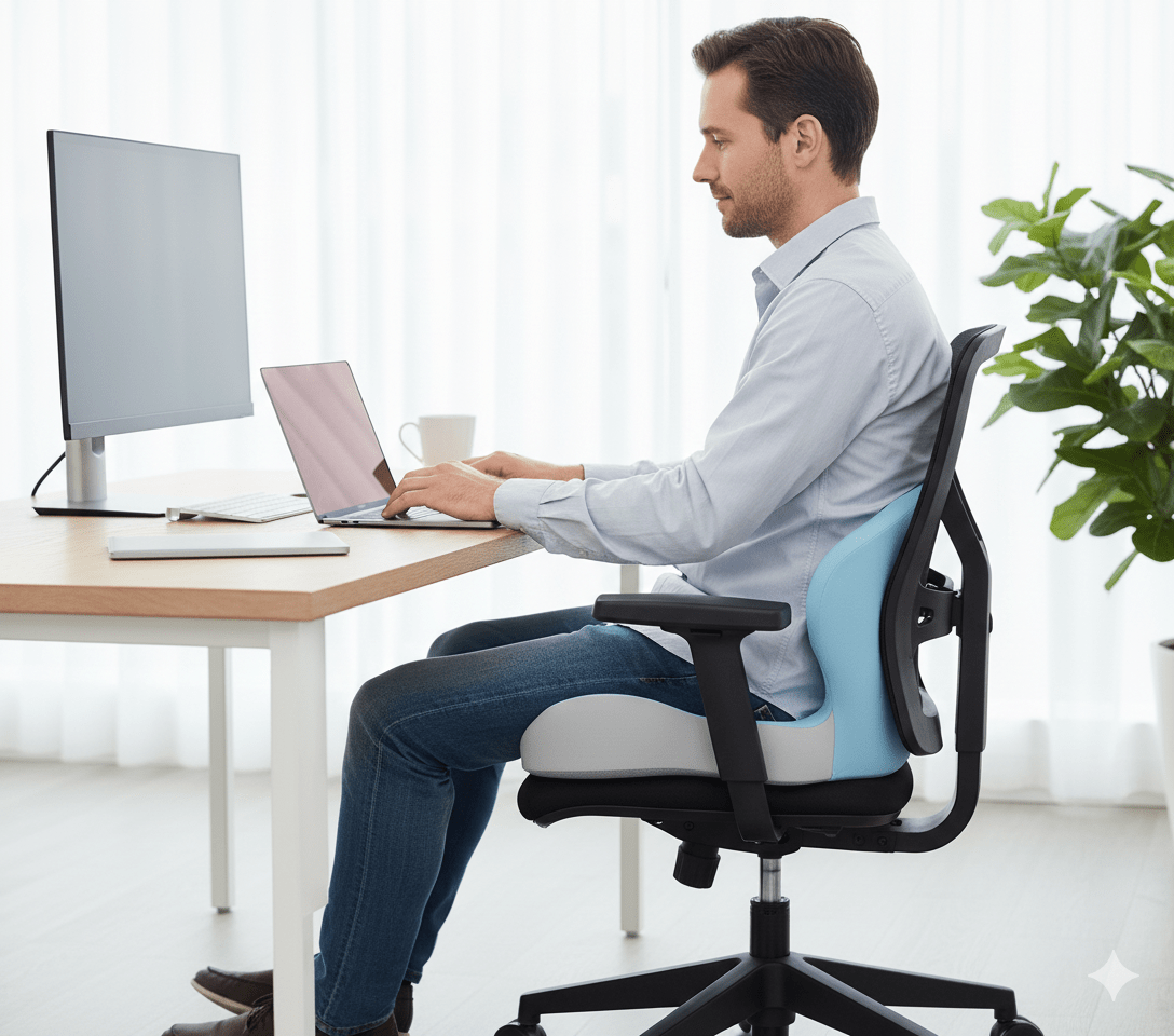 CUSCINO BODYFORM – Cuscino ergonomico in memory foam per il comfort quotidiano