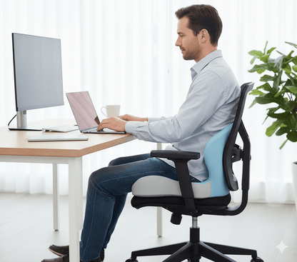 BODYFORM PAD – Ergonomisches Sitzkissen aus Memory-Schaum für täglichen Komfort