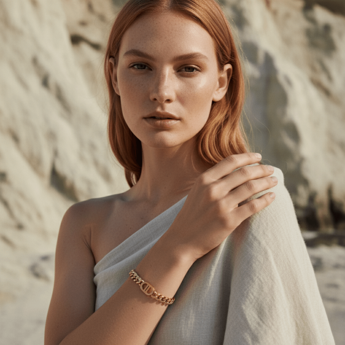 Bracciale audace in acciaio inossidabile - Gioielleria impermeabile regolabile per tutte le occasioni