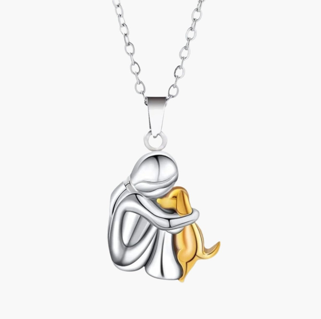BONDTAIL – Minimalist Dog Lover Necklace Symbolizing Loyalty and Love