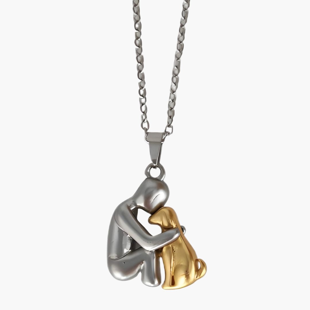BONDTAIL – Minimalist Dog Lover Necklace Symbolizing Loyalty and Love