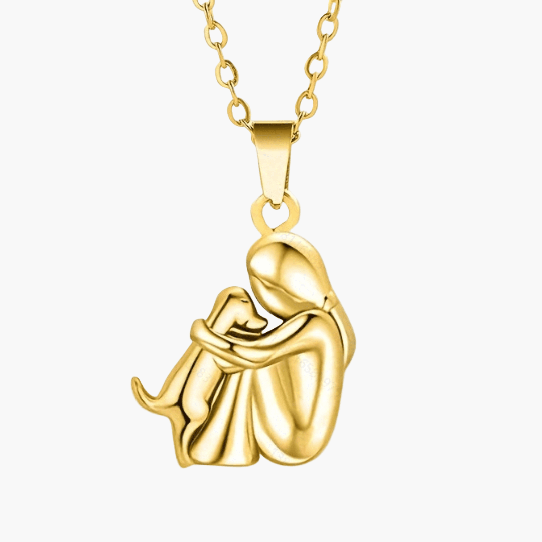 BONDTAIL – Minimalist Dog Lover Necklace Symbolizing Loyalty and Love