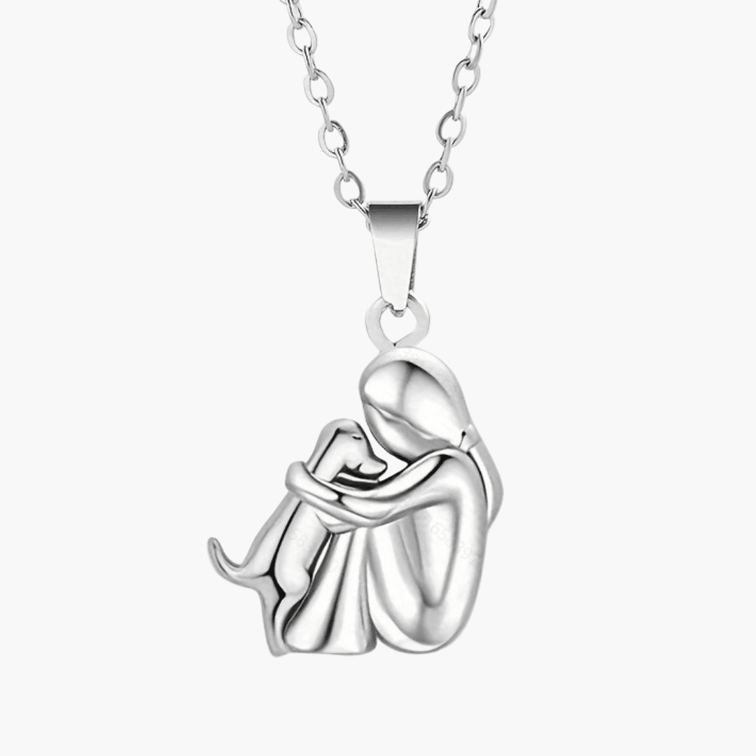 BONDTAIL – Minimalist Dog Lover Necklace Symbolizing Loyalty and Love