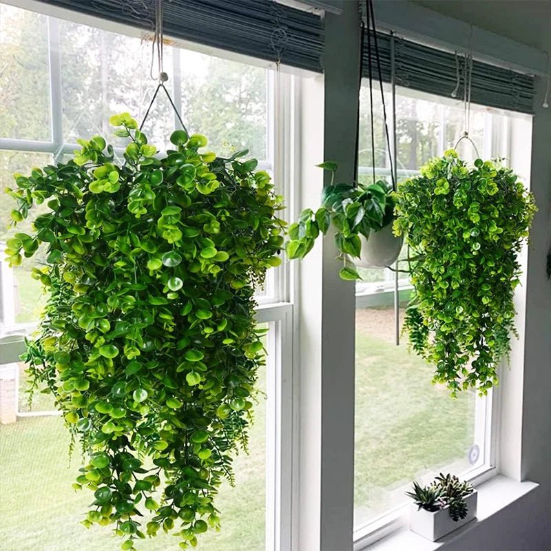 EVERLEAF – UV Resistant Faux Eucalyptus Hanging Greenery for Home Decor 2