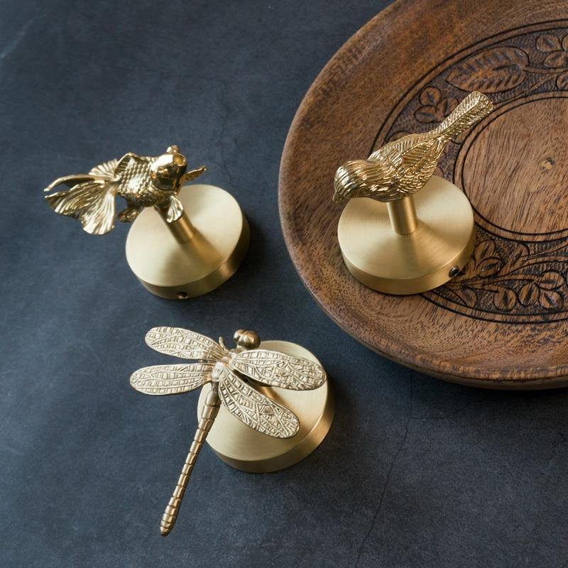 NOBLEPAW – Decorative Brass Animal Coat Rack with Gold Finish 2